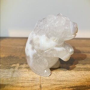White Agate Bear